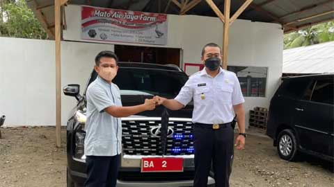 Irwan Syukriadi bersama Wagub Sumbar, Audy Joinaldy