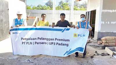 Penyalaan Pelanggan Premium PLN UP3 Padang