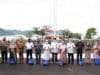 Pemenang Vlog Contest Lantamal II Padang foto bersama Wagub Audy