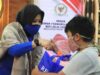 Rezka Oktoberia Santuni Puluhan Anak Yatim di Sungai Kamuyang