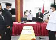 Walikota Padang Lantik Dua Direksi Perumda PSM