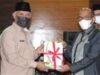 Gubernur Mahyeldi usai Rapat Paripurna DPRD Sumbar