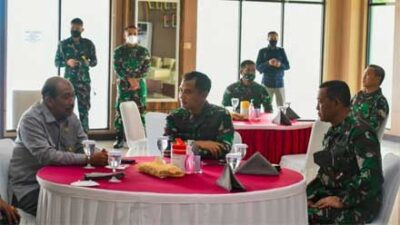 Wakil Ketua DPD RI Nono Sampono Bahas Geostrategi Maluku dengan Pangdam XVI Pattimura
