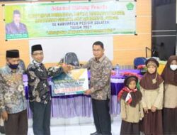 Baznas Pessel Salurkan Beasiswa kepada 517 Pelajar Madrasah