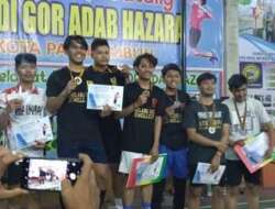 Ganda Putra Padang Panjang Juarai Open Turnamen Adab Hazara Cup