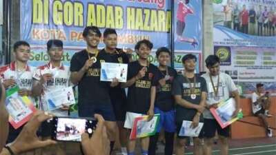 Ganda Putra Padang Panjang Juarai Open Turnamen Adab Hazara Cup