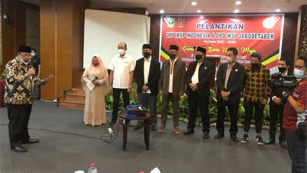 Bupati Agam Kukuhkan DPP IKSP Indonesia di Jakarta