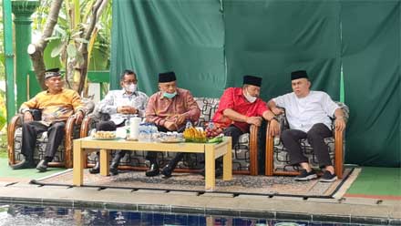 Bupati Agam, Andri Warman saat kunjungi IKKP Jabodetabek
