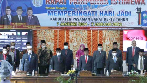 Paripurna HUT Pasbar ke-18