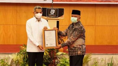 Pemkab Agam Terima Sertifikat Kekayaan Intelektual Komunal dari DJKI Kemenkumham RI