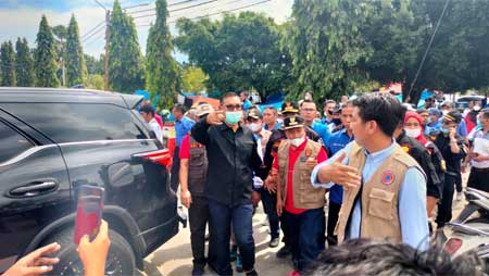 Empat Kepala Daerah ini datangi kokasi gempa di Pasaman Barat