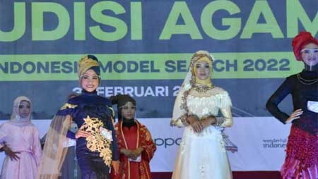 Indonesia Model Search 2022 di GOR Padang Baru, Lubuk Basung, Agam