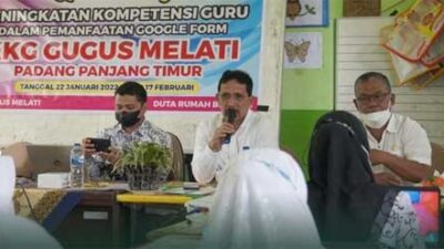 KKG Gugus Melati Padang Panjang Tingkatkan Kompetensi Guru dengan Workshop