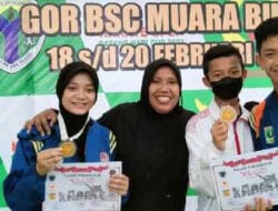Karateka Kota Solok Raih Tiga Medali di Kejuaraan Batang Hari Cup
