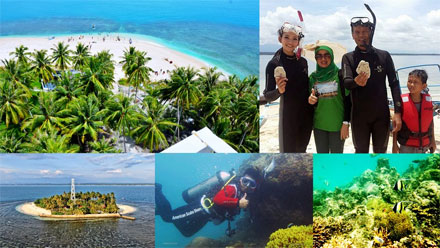 Pesona Pulau Kasiak di Kota Pariaman, Provinsi Sumatera Barat, Indonesia