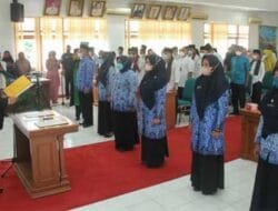 Wabup Tanah Datar Lantik 5 Pejabat Administrasi dan 1 Pengawas