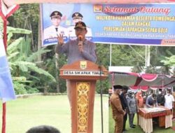 Walikota Pariaman Resmikan Lapangan Sepak Bola Desa Sikapak Timur