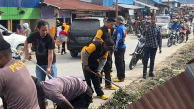 Polres Deiyai Gelar Kegiatan Bakti Sosial