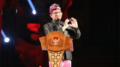 Mendagri: Provinsi Bali Miliki Seni Budaya yang Hebat 1 Muhammad Tito Karnavian beri sambutan saat Pergelaran Pesta Kesenian Bali ke-44