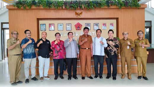 BPHMS BNKP Berkunjung ke Pemkab Nias Barat