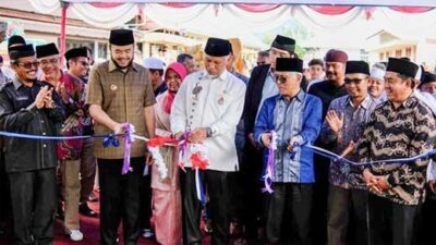 Gubernur Sumbar Resmikan Asrama Baru Perguruan Thawalib Padang Panjang