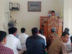 Warga Perumahan Abi Singgalang Batas Kota Laksanakan Shalat Idul Adha 1443 H
