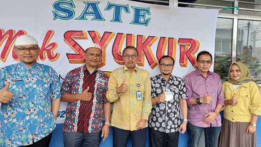 BPKD Padang Panjang Beri Reward ke Sate Mak Syukur