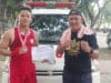 Atlet Pertina Kebumen, Brian Aldi bersama Pelatih