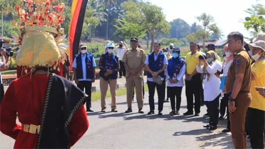 Forum Komunitas Peduli Sungai Batang Agam Dikunjungi Tim Penilai Tingkat Nasional