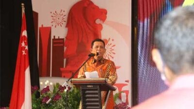 Gubernur Kepri Hadiri Resepsi Hari Kebangsaan Singapura ke-57 di Batam
