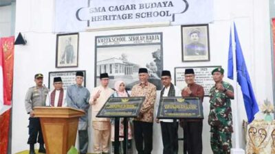 Heritage School SMAN 2 Bukittinggi Jadi Cagar Budaya Nasional Pertama di Sumbar