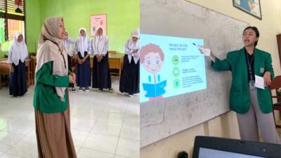 Mahasiswa KKN Unand di Nagari Sintuk Toboh Gadang Adakan Sosialisasi di Sekolah
