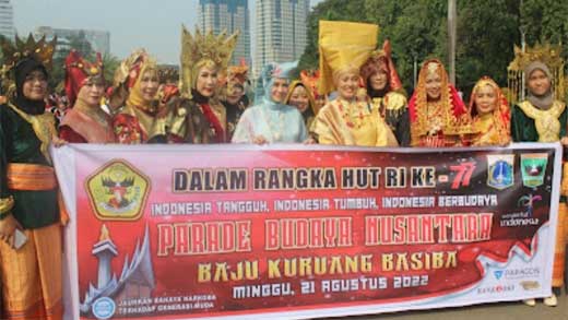 Bundo Kanduang DKI Jakarta Parade Budaya Nusantara di Monas