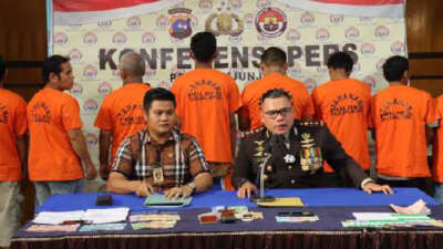 Polres Sijunjung Tangkap Bandar Judi Online 303 dan Judi Non Online “Alik Domino”