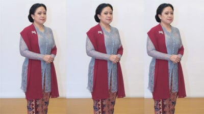 Puan Pakai Kebaya Kartini Berselendang Merah di Upacara HUT ke-77 RI di Istana, Ini Maknanya