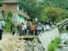Bupati Tanah Datar, Eka Putra tinjau dam tanggul Batang Malalo yang tergerus air sungai