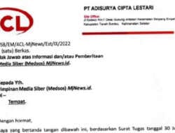 Mediasi Dewan Pers soal Penyerobotan Lahan Berakhir Damai, Ini Hak Jawab PT ACL