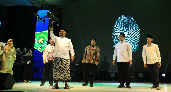 Menteri Agama, Yaqut Cholil Qoumas Launching Peringatan Hari Santri 2022