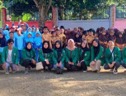 Mahasiswa KKN-PPM Unand di Sungai Batu Gantih Jambi Adakan Rangkaian Sosialisasi kepada Murid SD