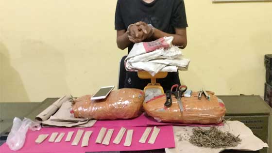 Dua paket besar ganja disita Polisi