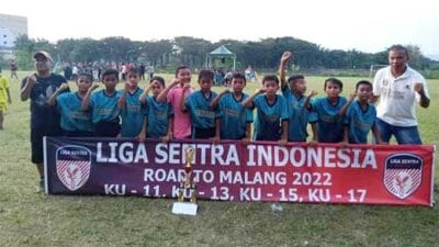 SSB Putra Bumi Serambi Runner Up Liga Sentra Indonesia Road to Malang Zona Sumbar