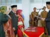 Sekda Medison Lantik Kepala Bagian di Lingkungan PDAM Kabupaten Solok