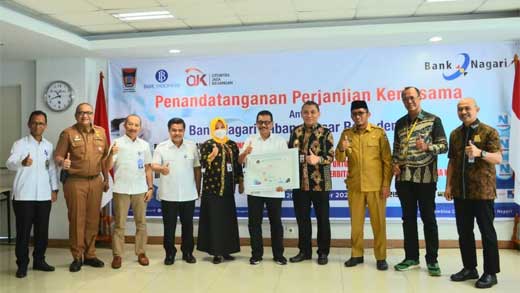 Tiga OPD Pemko Padang Jalin Kerja Sama Elektronifikasi Pembayaran dengan Bank Nagari 1 Tiga OPD Pemko Padang Jalin Kerja Sama Elektronifikasi Pembayaran dengan Bank Nagari