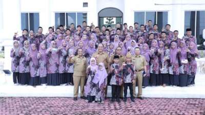 Wakil Bupati Asahan Lepas Kafilah Festival Seni Qasidah 2022