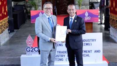 TIIMM G20 Sukses, Hasilkan 6 Capaian Konkret untuk Atasi Tantangan Ekonomi Global