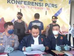 Polres Purworejo Adakan Konferensi Pers Kasus Penggelapan Dan Curanmor