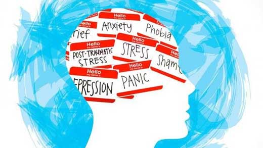 Ilustrasi kesehatan mental