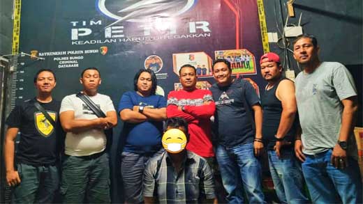 Polisi Ringkus Tersangka Curanmor di Jambi