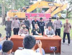 Polisi Ungkap Tindak Pidana Pertambangan Emas Tanpa Izin di Batang Pasaman