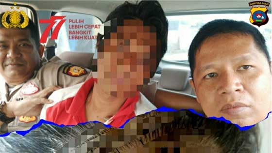 Polsek Bayang Ringkus Tersangka Pelaku Penganiayaan IRT